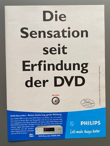 Philips dvd recorder - dvd, dvdr